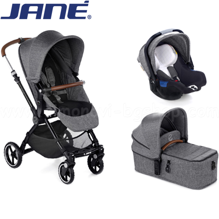 Jane Carucior pentru copii 3in1 Kendo Koos i-Size Micro Squared 5533 T29